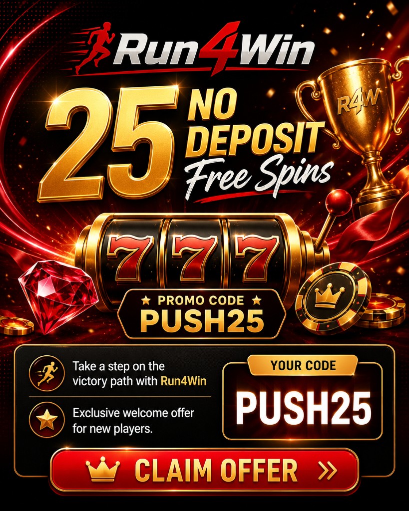 Run4Win — 25 No Deposit Free Spins